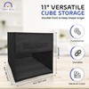 Frankie & Ivy Cube Storage Bins with Clear Front –