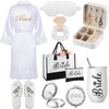 JaGely 9 Pcs Bride Gifts Set Bride Shower Bachelorette Gifts