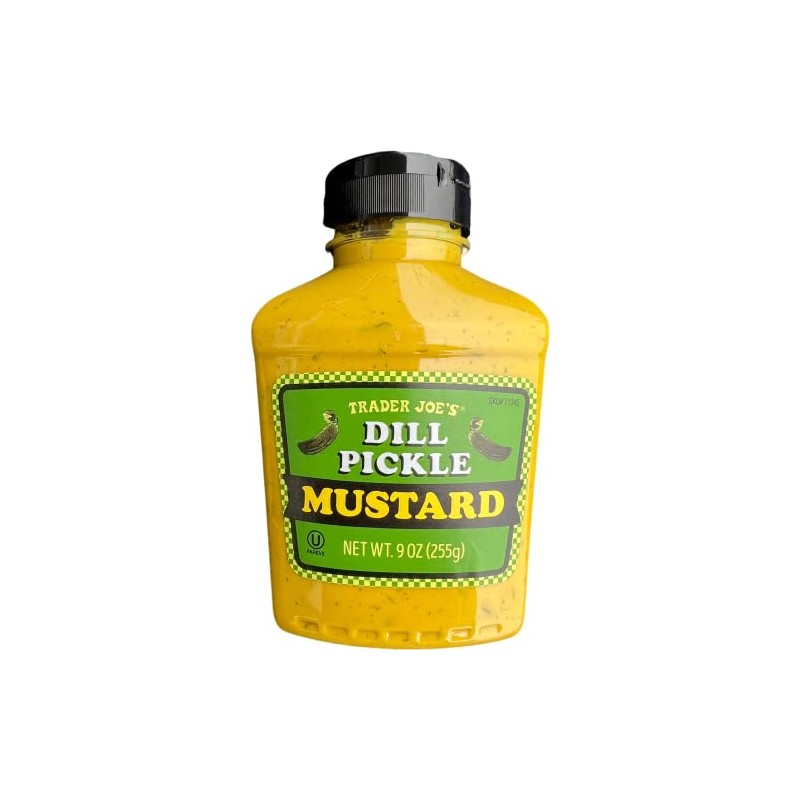 Trader Joe's Dill Pickle Mustard (3 Bottles), Kosher