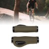 Artificial Leather Bicycle Grips Liquid Silicone Palm Pad Shock Absorption