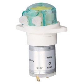 5W Small Peristaltic Pump Low Flow Gear Drive Liquid Transmission Pump for Laboratory Hydroponics 122ML/MIN 12V