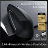 Wireless Vertical Mouse,SUIJIEEN Ergonomic Mouse 2.4GHz Optical Carpal Tunnel Mouse