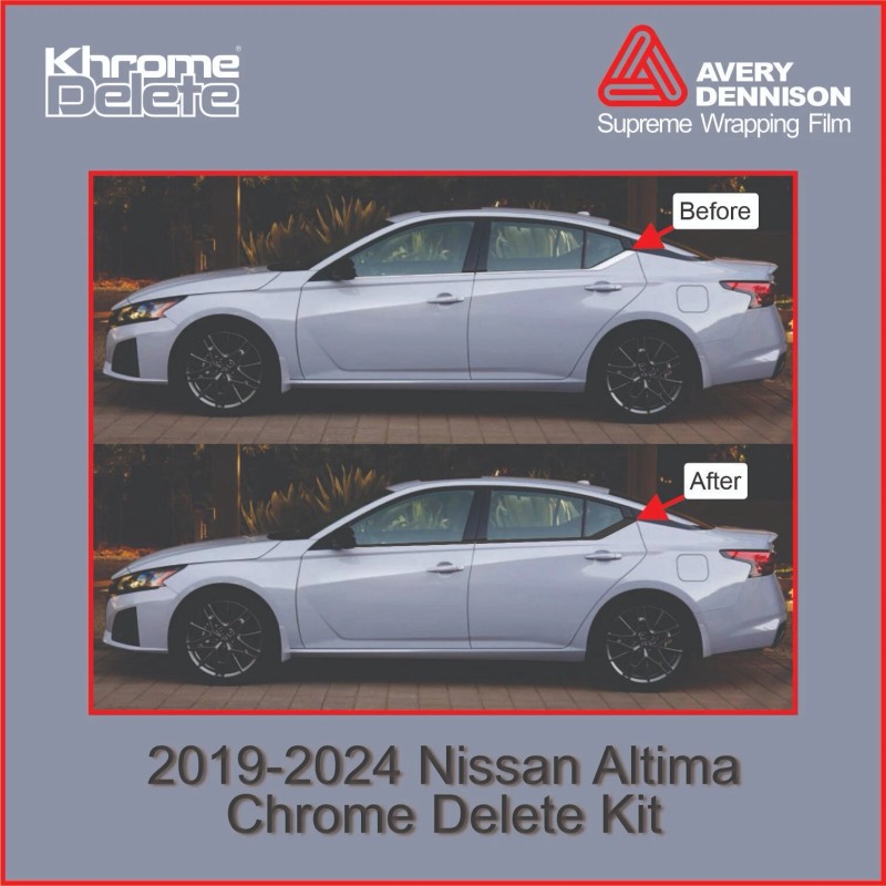Avery Supreme Wrap Chrome Delete Vinyl Overlay for the 2019-2025