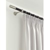 GARDINIA Curtain Rod Finials, 2 x Cylindrical Finials, Windsor Series,