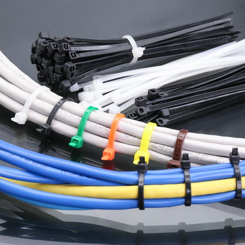 MgcTolBox Small Cable Ties 4", Small Zip Ties, Multi-Purpose Wire