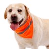Dog Bandana, Reflective Dogs Towel Bib Adjustable High Visibility Pet