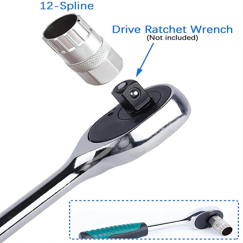 Mimoke Cassette & Sprocket Removal Tool Compatible with Shimano, Sunrace