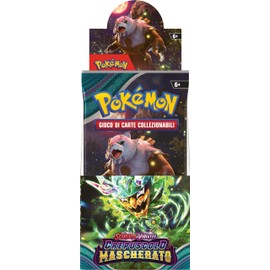 Pokémon 189-60501 Scarlet and Purple Expansion Display with Booster Packs - Masked Twilight of TCG (18 Envelopes), Italian Edition