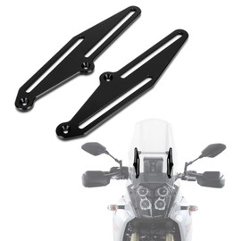 PSLER Windshield Bracket Regulator for TENERE 700 XTZ 700 2019 2020 2021 2022 2023, Windscreen 4 Inches 100mm Height Adjustment Mount Kits Motorcycle Accessories