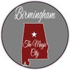 U.S. Custom Stickers Birmingham The Magic City Alabama State Sticker