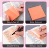 Mr. Pen- Plastic Sticky Notes, 3”x3”, 12 Pads, 600 Sheets,