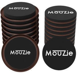 8+8 Brown 3 1/2 Inch Reusable Heavy-Duty Mover Large Appliance and Furniture Sliders Coasters Super Movers Tool Pads for Easy Moving Over Carpet Hardwood Concrete Tile Wood Floors no Lifter Included