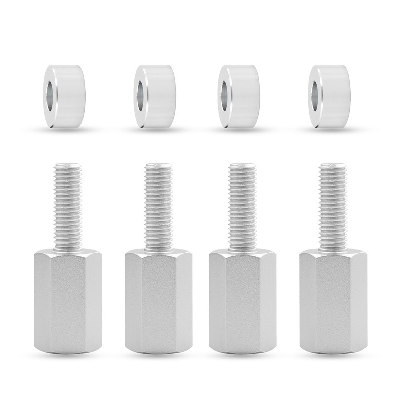 4pcs Seat Riser 1.5inch 2.0inch with Pad Replacement for Maverick