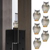 Niuwiwyi 6pcs Animal Door Hinge Heads Decorative Topper Owl Animal
