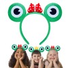 NENMATTE Frog Headbands Frogs Eyes Headbands,Funny Frog Hair Head Band