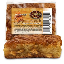 High Protein Gluten Free Butterscotch Brownie