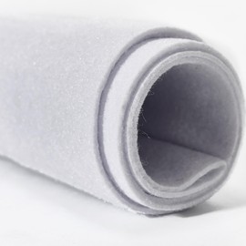 Soft White Felt Fabric Sheets 36"X 36"/ 1.6mm Thick Sewing Patwork Material Large Craft Felt Roll Fabric by The Yard