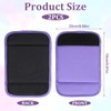 2 PCS Walker Handle Cushions, Purple Walker Hand Grips Covers,