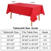 homing Rectangle Vinyl Tablecloth, Waterproof Spillproof Plastic Flannel Backed Table