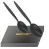 CREATIVECHEF Kunz Spoons, Chef Kunz Cooking Spoons, Stainless Steel Titanium