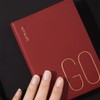 A7 Notebook Small Pocket Notepad Diary Softcover Leather Notebook Embossed