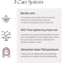 Kopher Curepair Mela Cream[4ever Edition] with 10GF Soothing & Repairing Moisturizer for Sensitive Skin - Redness Relief, Barrier Strengthening Skin, Korean Skincare (1.18 fl.oz.)