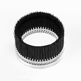FoxAlien 69mm Diameter Dust Shoe Brush Replacement for CNC Milling Machine, Compatible with 52mm Spindle Motor and 65mm Router, Hose Diameter 38mm