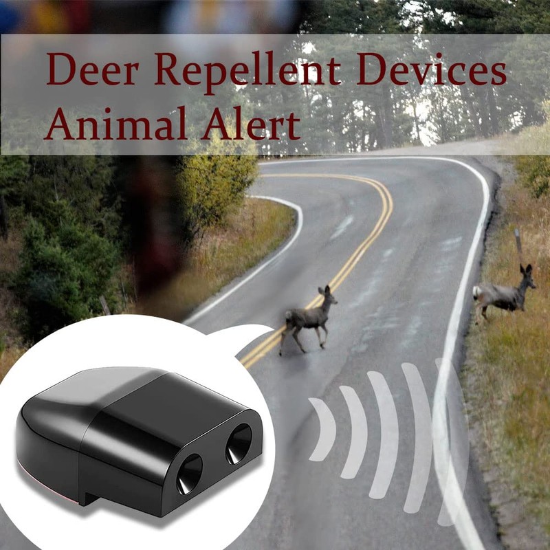 DWARFOO 2 Pack Deer Whistles, Animal Warning Devices for Car