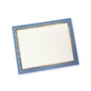 Gartner Studios Blue and Gold Foil Certificate Paper, 80lb 8.5”