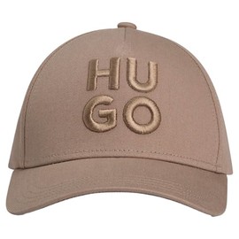 HUGO Men's Jude Stacked Cap, m brown219