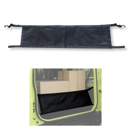 Lezalic Jimny Trunk Accessories, Luggage, Drop Prevention, Separation, Storage, Custom Rear Gate, Isolation Net, Curtain, Mesh, Suzuki Universal (Trunk Net)
