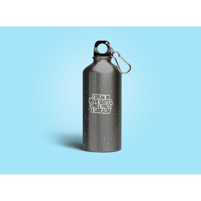 Stickers for Everyone Sticker I Speak in Movie Quotes, Song