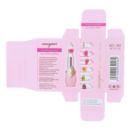 Emaymei Flor Seca Hoja De Oro Gelatina Color Que Cambia