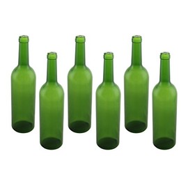 3starimex = aliases) 12" Green Plastic Wine Bottle Display in Green set of 12