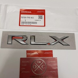 Honda Genuine OEM 2018-20 Acura RLX Rear Emblem Trunk Badge USDM KC2 NEW 75722-TY2-A11