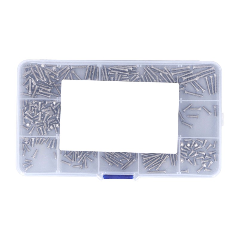 400Pcs Riveting Screw Kit Pull Electric Welding Stainless Steel Fastener