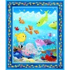 Generic Susybee Multi Under The Sea Digital 36in Fabric Panel