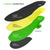 Unequal Protective Cushioning Insoles Constructed with Total Support Technology