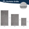 INYEEXUP Chenille Bath Mat, Non-Slip, Washable, Bathroom Rug, 40 x