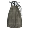 IB Laursen Thermos Flask Grey Polyrattan Weave