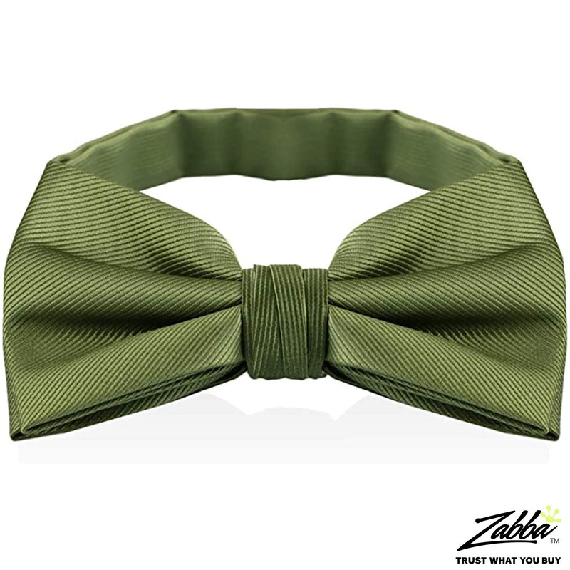 Sage Green Bow Ties For Men - Mens Woven Pre