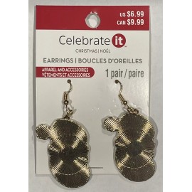 SANTA CLAUS EARRINGS-CELEB