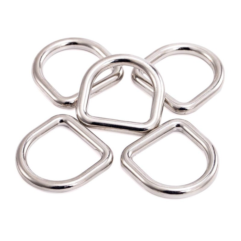 COOHC Metal D Rings 2 Inch Inner Welded Heavy Duty
