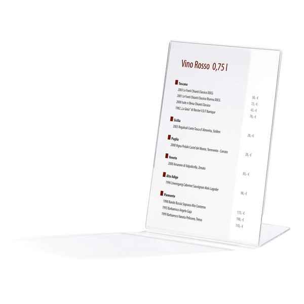 Durable 859719 Presentation Stator A5, 2 pcs, Colourless