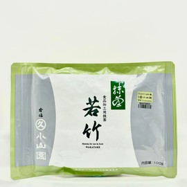 Marukyu Kozamen Green Bamboo for Confectionery and Confectionery Matcha 3.5 oz (100 g) Aluminum Bag