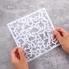 6 Pcs Knockdown Texture Spray Stencil Drywall Repair Tool 8