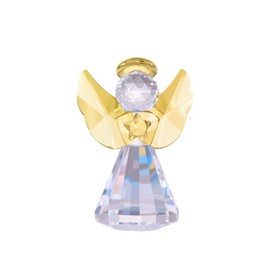 LONGWIN Crystal Angel Figurine Christmas Decorative Glass Ornaments Collecible Gift Idea