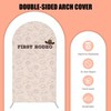 Iydamc Western Cowboy Arched Backdrop Cover 7.2FT My First Rodeo