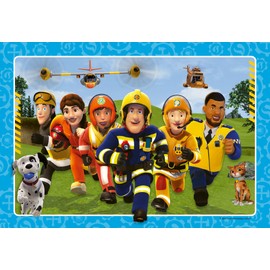 Ravensburger 12001031 12001031-WT Fireman Sam Jigsaw Puzzle 2 x 12 Pieces