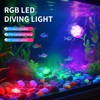 BIEKEW Submersible Lights - 4-Pack Battery-Powered Waterproof IP68 Lights with